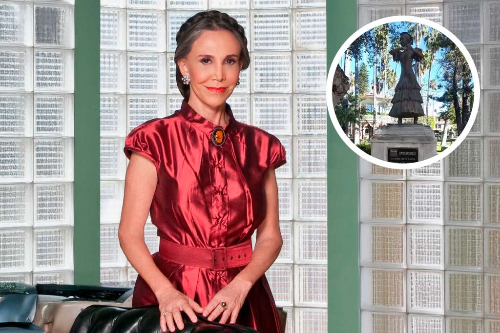 Estatua de Doña Florinda, de Chespirito, en México sería tumbada por esta razón