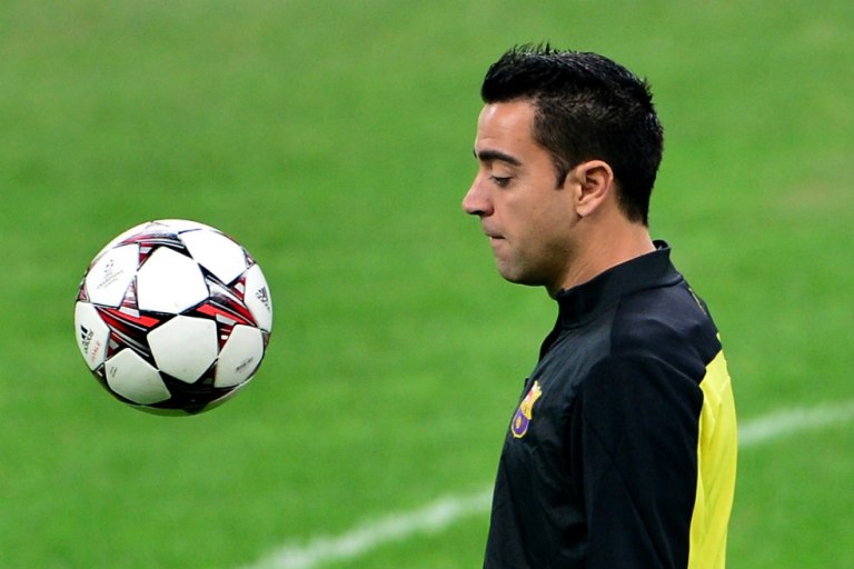 El adiós del gran Xavi