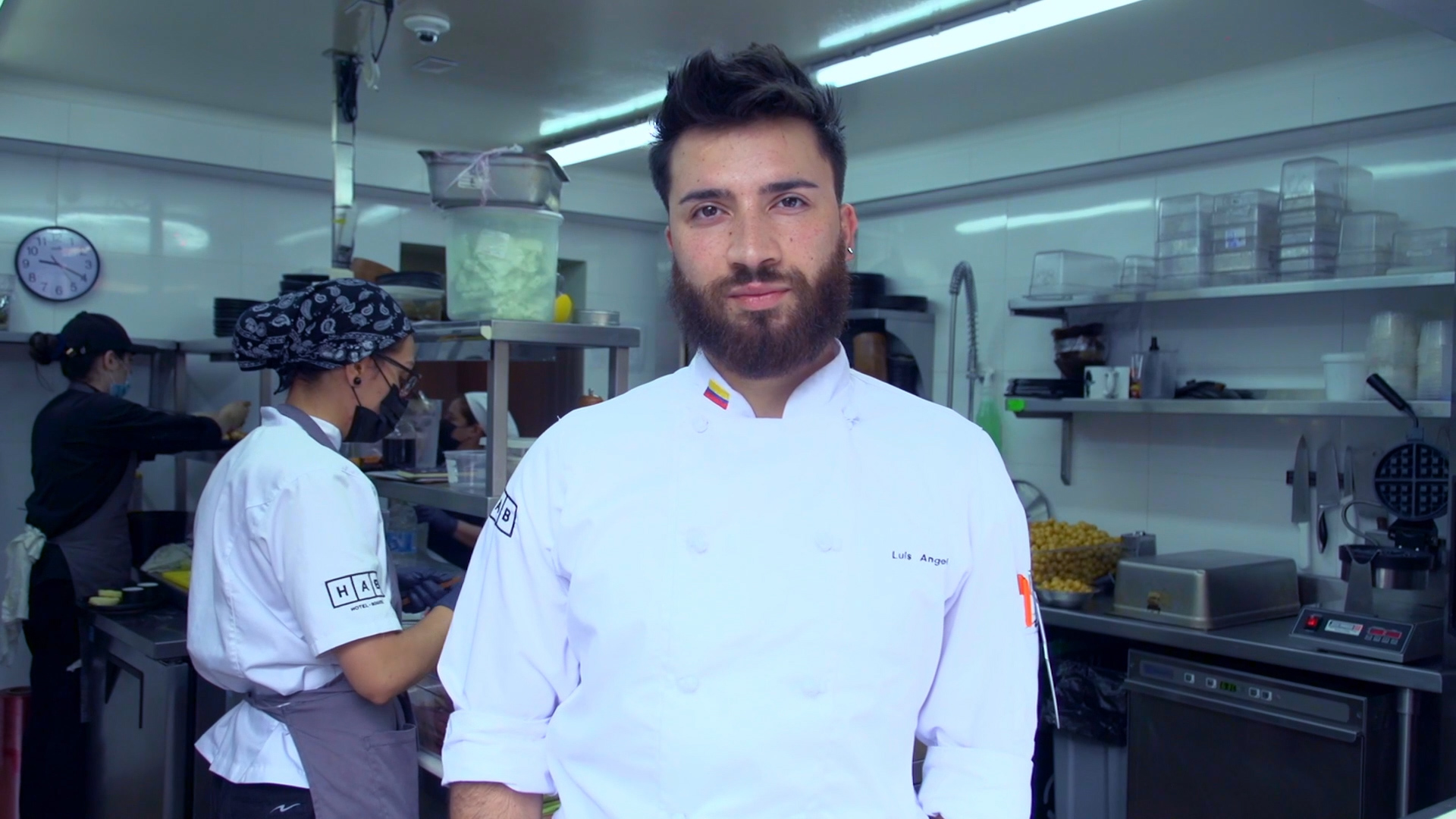 Luis Ángel, chef de Hab Hotel.