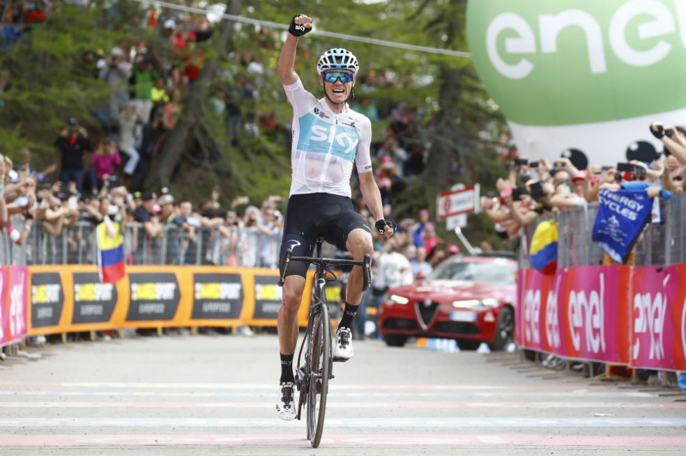 Chris Froome, ciclista del Sky. / AFP