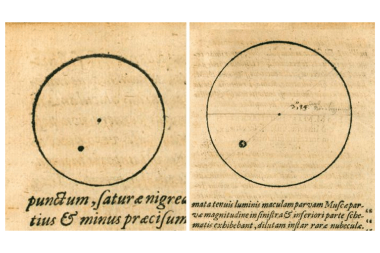 Dibujos de 1607 ayudan a resolver un misterio del Sol más de 400 años después
