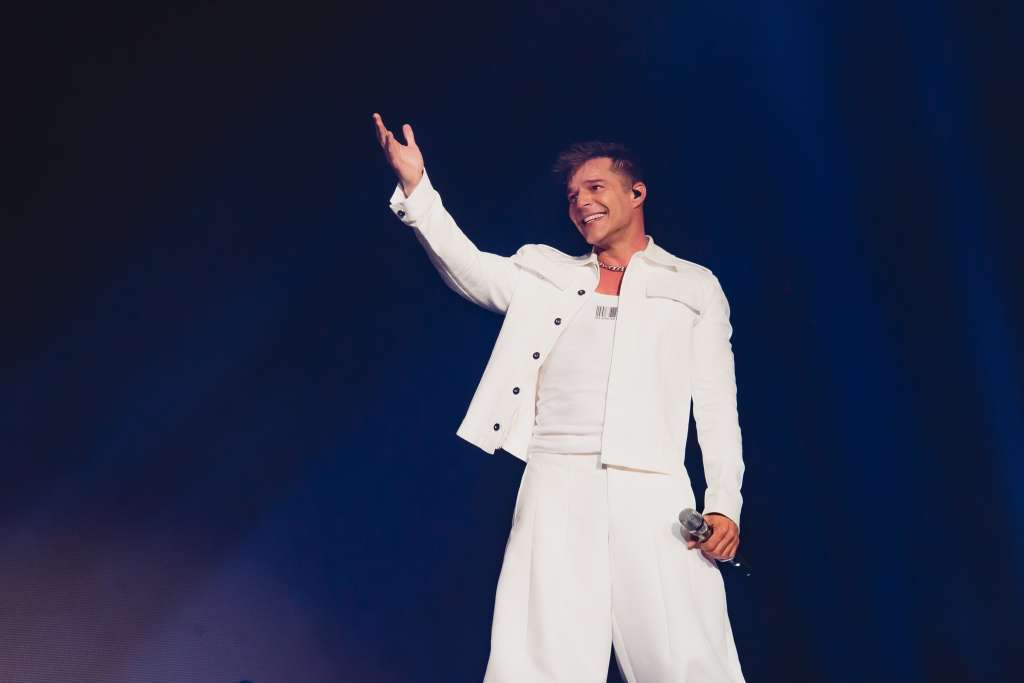 Fotos del concierto de Ricky Martín en Bogotá.