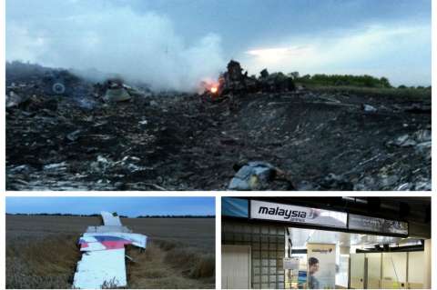 En imágenes: Otra tragedia enluta a Malaysia Airlines