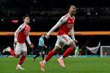 Arsenal demostró carácter y terminó el año goleando 4-1 al tercero de la Premier League