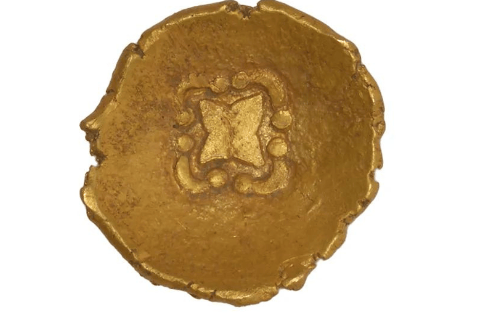 Moneda de copa arco iris.