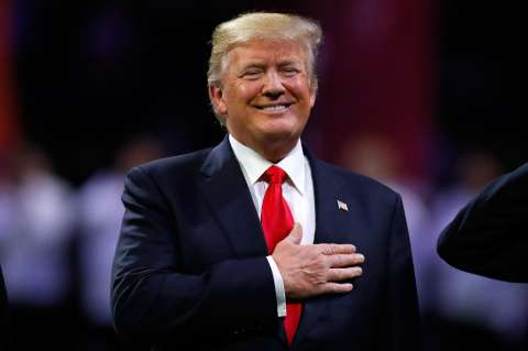 Trump supera su primer examen médico y goza de "excelente salud"