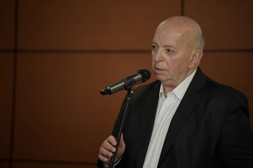Consejero comisionado de paz en el foro "Proteger la vida y transformar los territorios: Seguridad y Paz Total", evento, convocado por el Ministerio de Defensa Nacional, la Universidad de los Andes y el Instituto de Paz de Estados Unidos (USIP).
