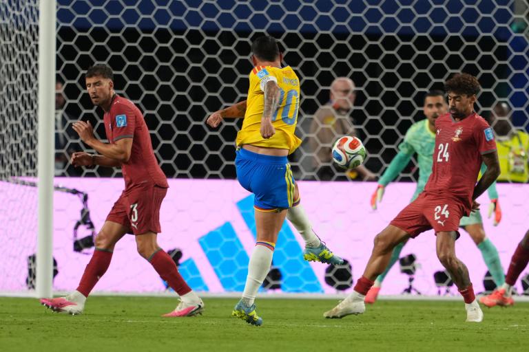 Colombia rozó el triunfo con Portugal: un gol anulado dejó el empate y confirmó su rival