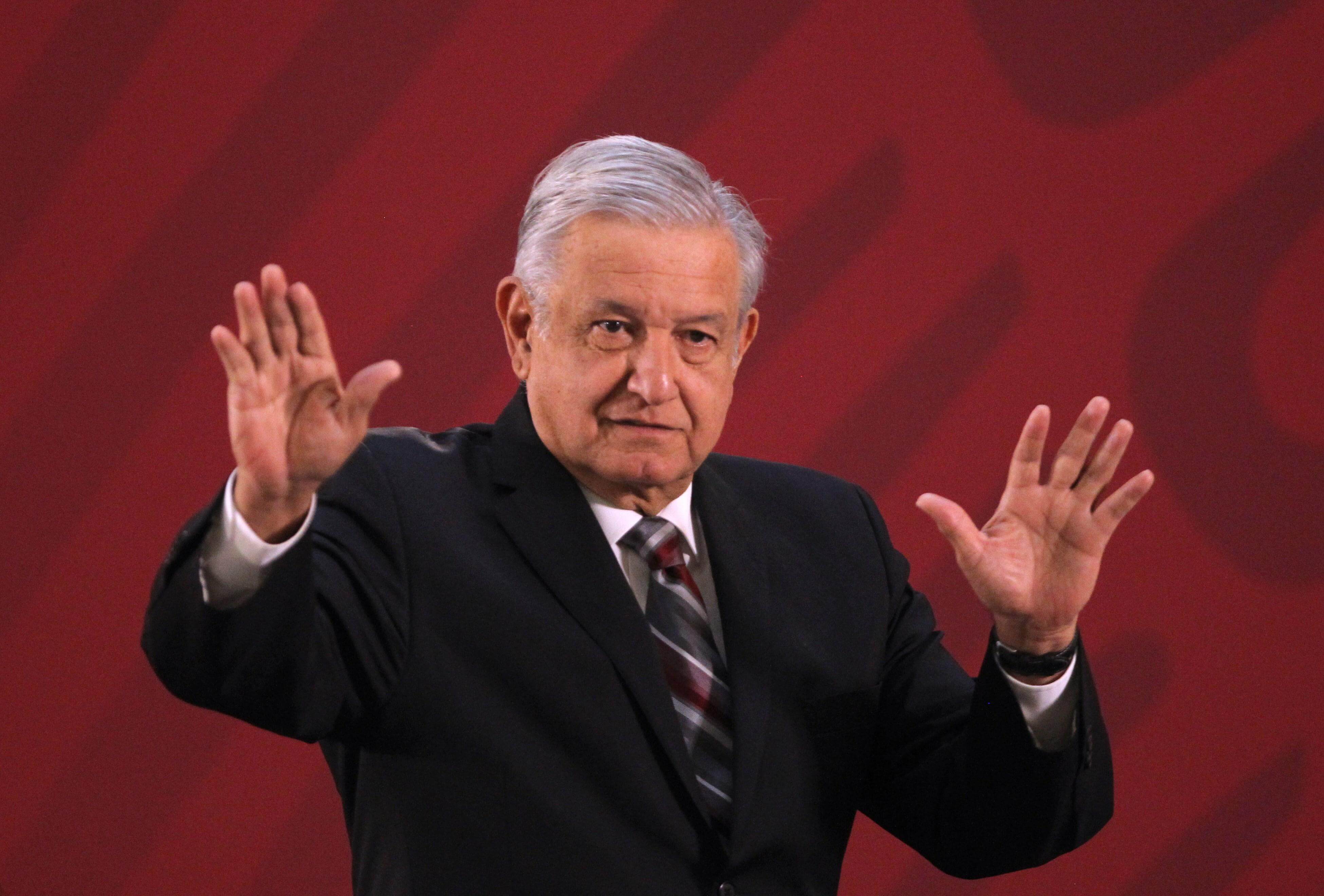 "No hay ningún riesgo ni para la economía ni para la estabilidad política. Hay gobernabilidad en el país", dijo el presidente, Andrés López Obrador. / EFE