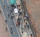 Protesta de indígenas escaló a disturbios y agresiones, en el centro de Bogotá