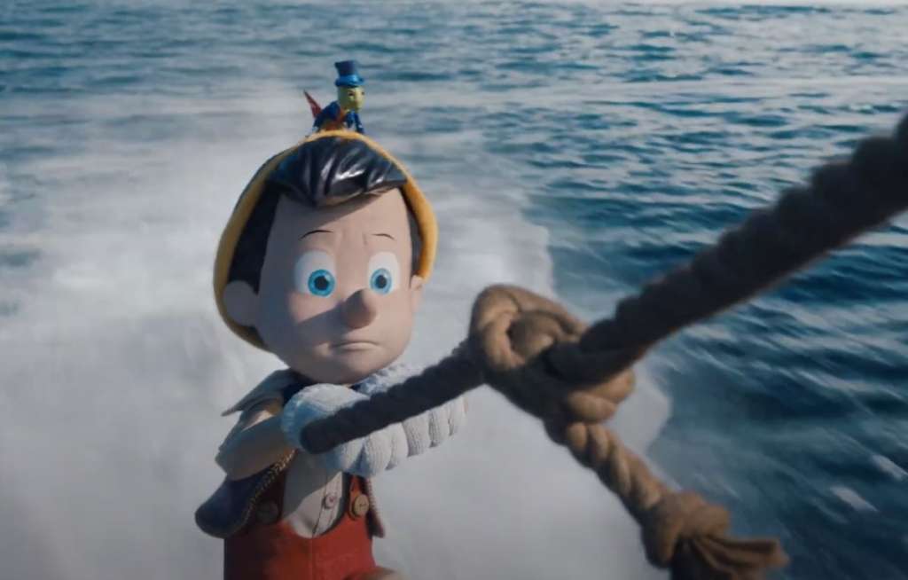 Una escena de "Pinocho", la película en imagen real de Disney.