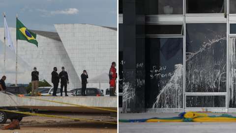 Rechazo internacional al asalto de los tres poderes en Brasil