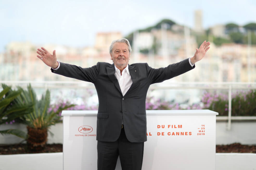 Aunque aceptó recibir esta Palma de Oro de Honor, el actor Alain Delon, de 83 años, siempre ha mantenido una relación de altibajos con el Festival de Cannes. / AFP