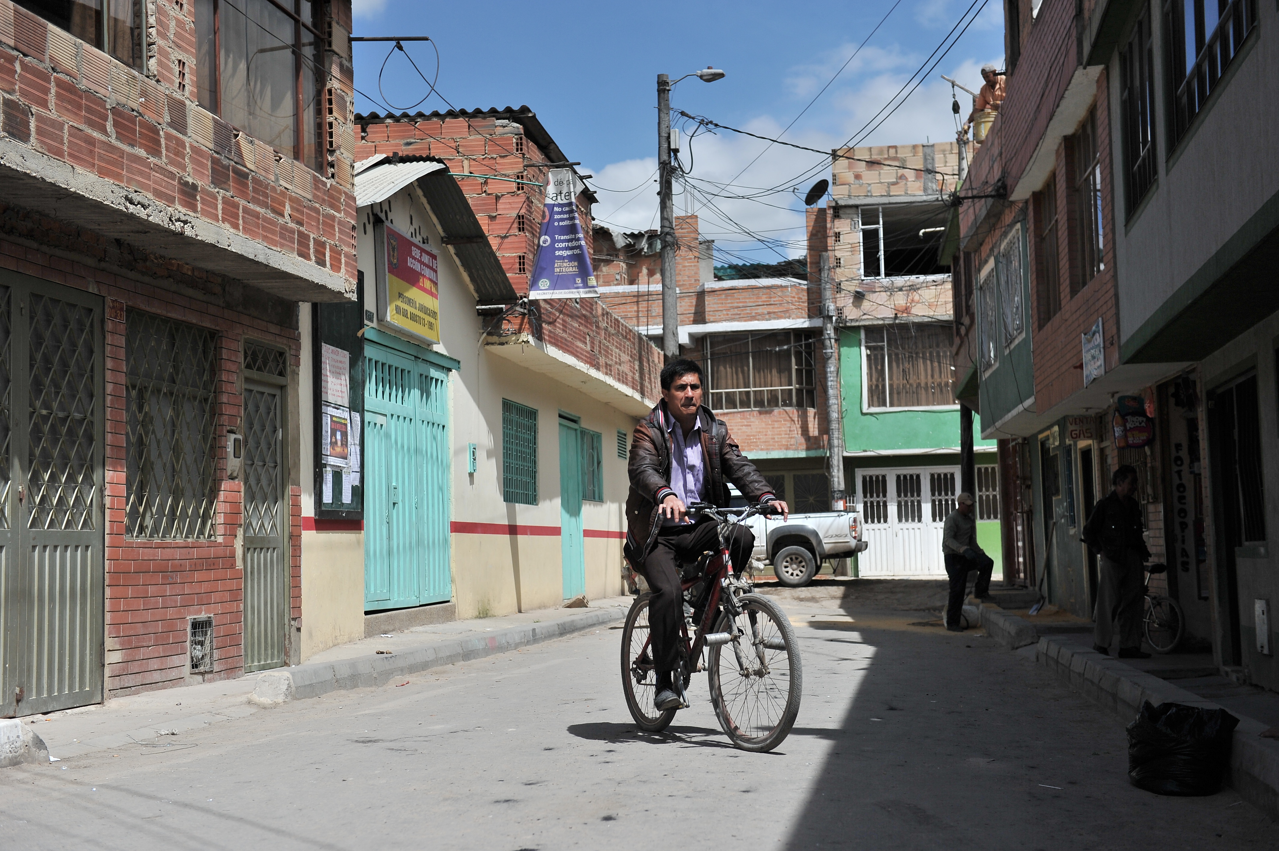 Recorrido por algunas zonas de alto peligro en Bogotá.