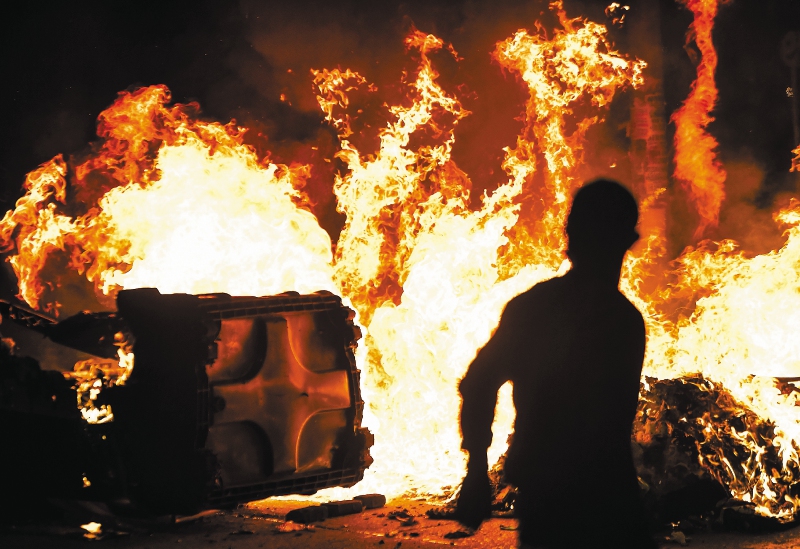 Protestas en Suba