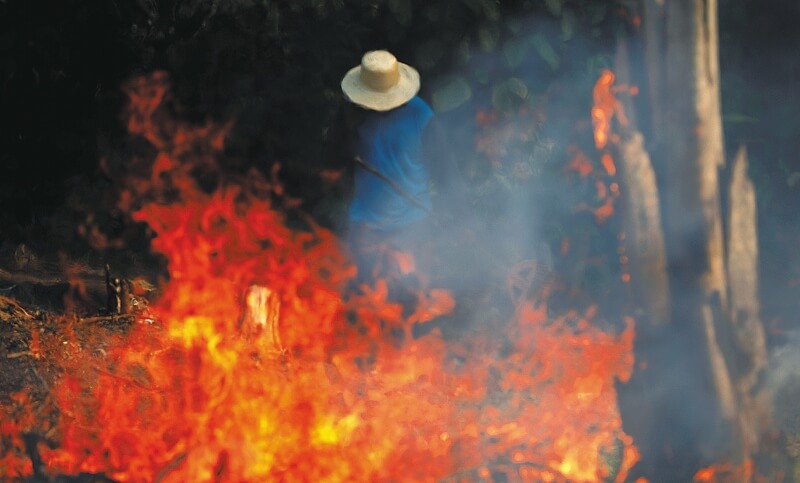 Se trata de la mayor ola de incendios en Brasil en los últimos cinco años. / Bruno Kelly