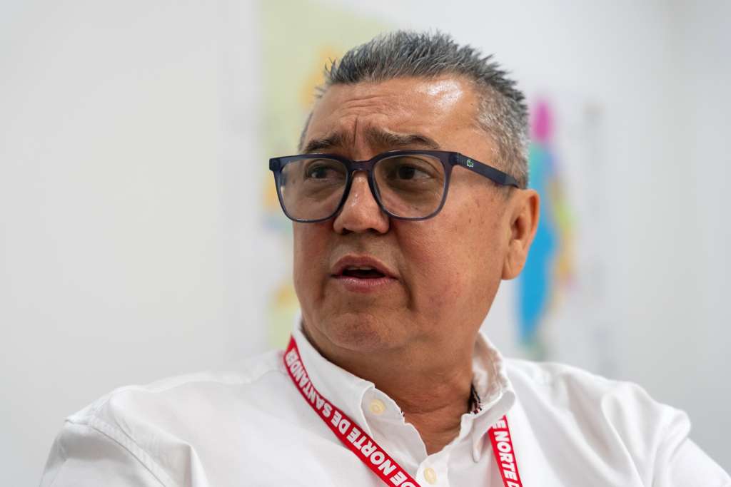 Julio Silva, gobernador encargado de Norte de Santander