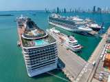 Récord en el Puerto de Cartagena: seis barcos con más de 13 mil visitantes en un día