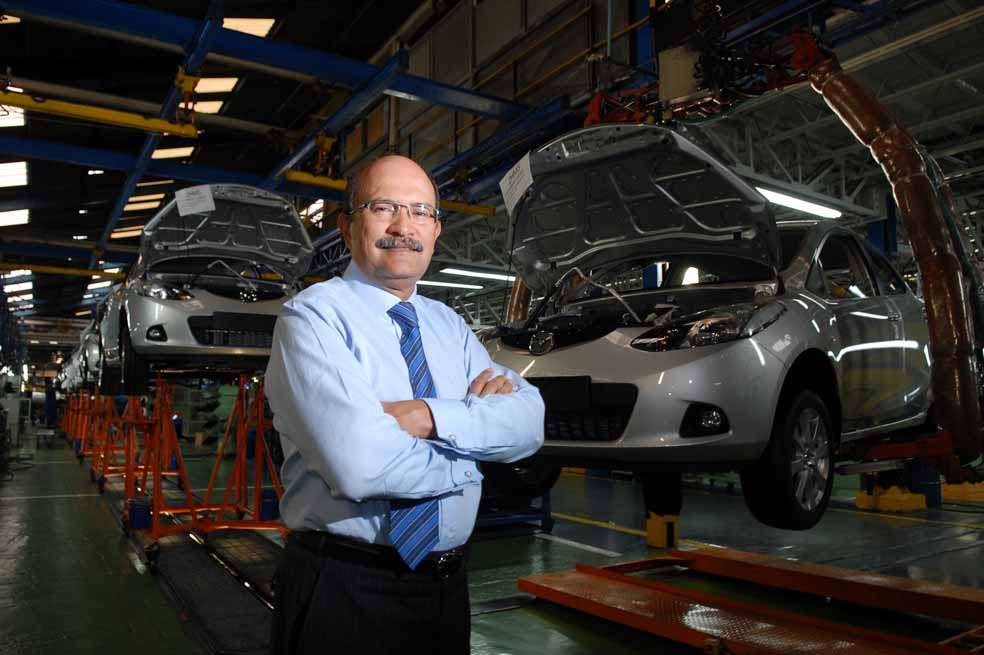 Fabio Sánchez, presidente de la Compañía Colombiana Automotriz . / Diana Sánchez