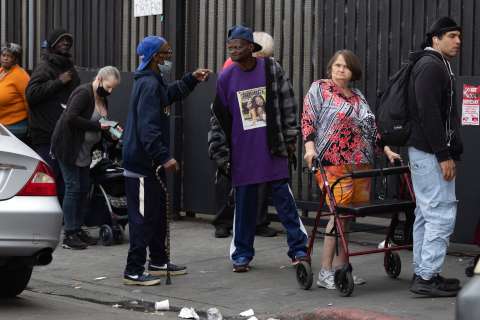 ¿A dónde fueron? Los Ángeles muestra menos personas en situación de calle antes del Mundial