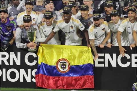 El Galaxy del colombiano Carlos Emiro Garcés quedó campeón de la MLS Cup