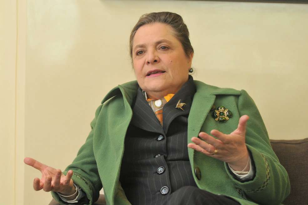La presidenta del polo Democrático, Clara López Obregón. / Archivo