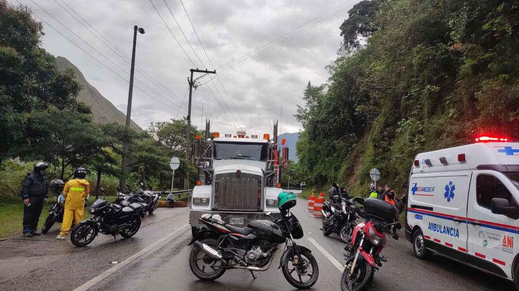 Cierres 4 de septiembre de 2023 en la vía al Llano.