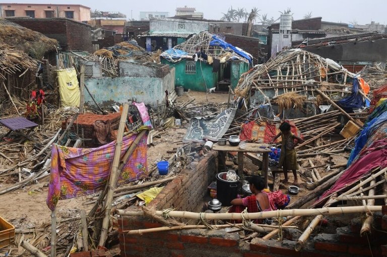 En fotos: Fani, el fuerte ciclón que golpeó India