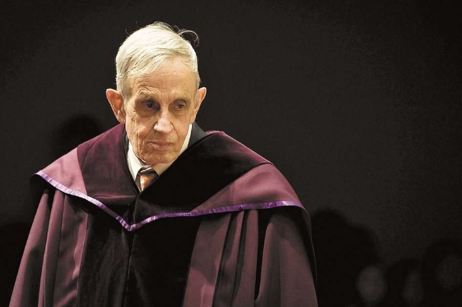 El norteamericano John Nash también dedicó su vida a la matemática pura, mientras batallaba con la esquizofrenia. /Xinhua
