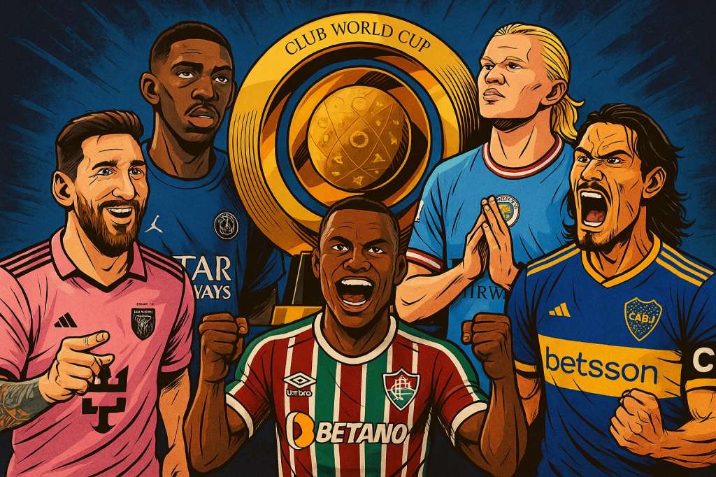 Messi, Dembelé, Arias, Halaand y Cavani, algunas de las estrellas que tendrá el Mundial de Clubes.