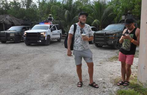 Balacera en playa cerca de Cancún dejó dos personas muertas