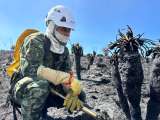 Ejército hace presencia en el páramo de Santurbán para verificar efectos del incendio