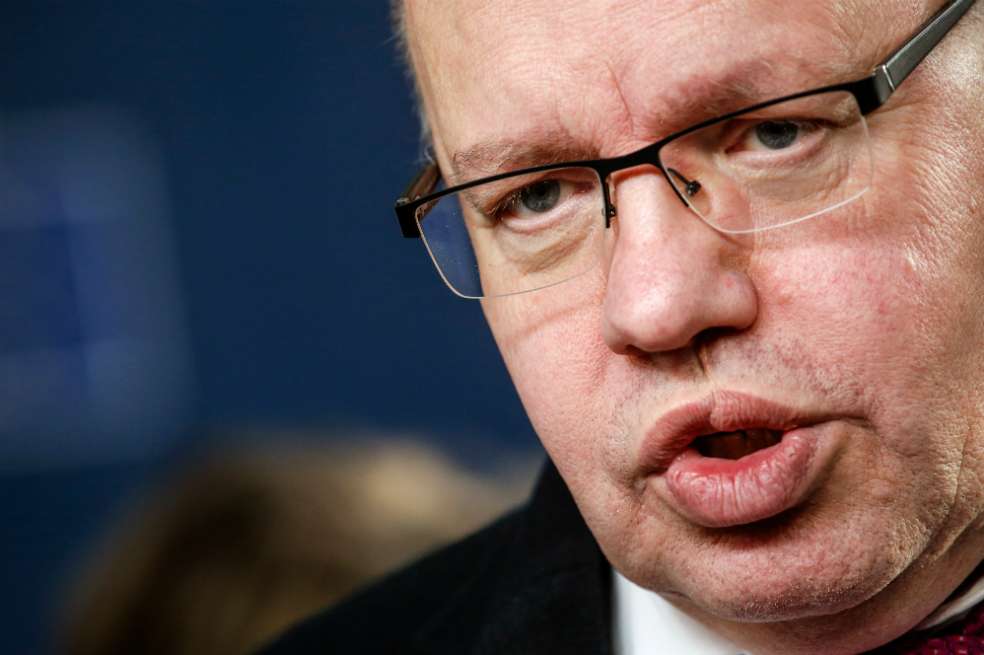 Ministro de Economía alemán, Peter Altmaier. / Bloomberg