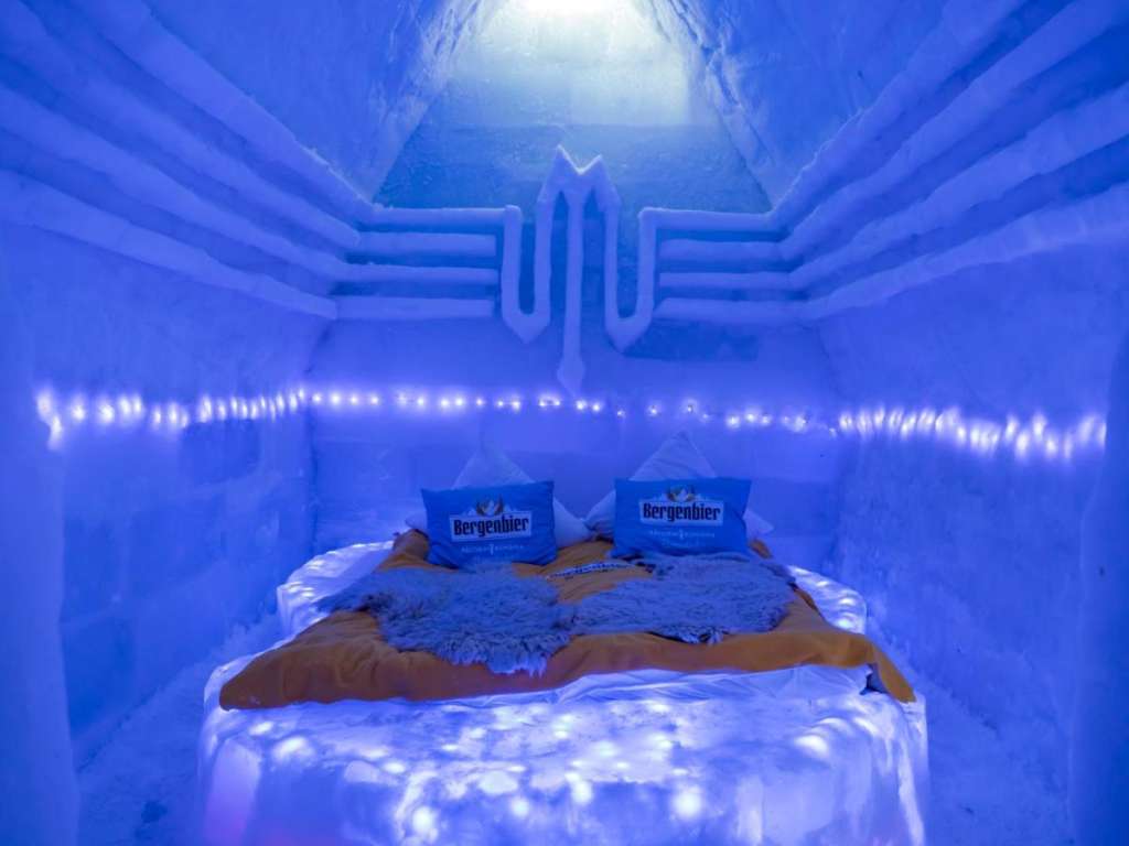 Hotel of Ice Transylvania – Cârțișoara, Rumania.
