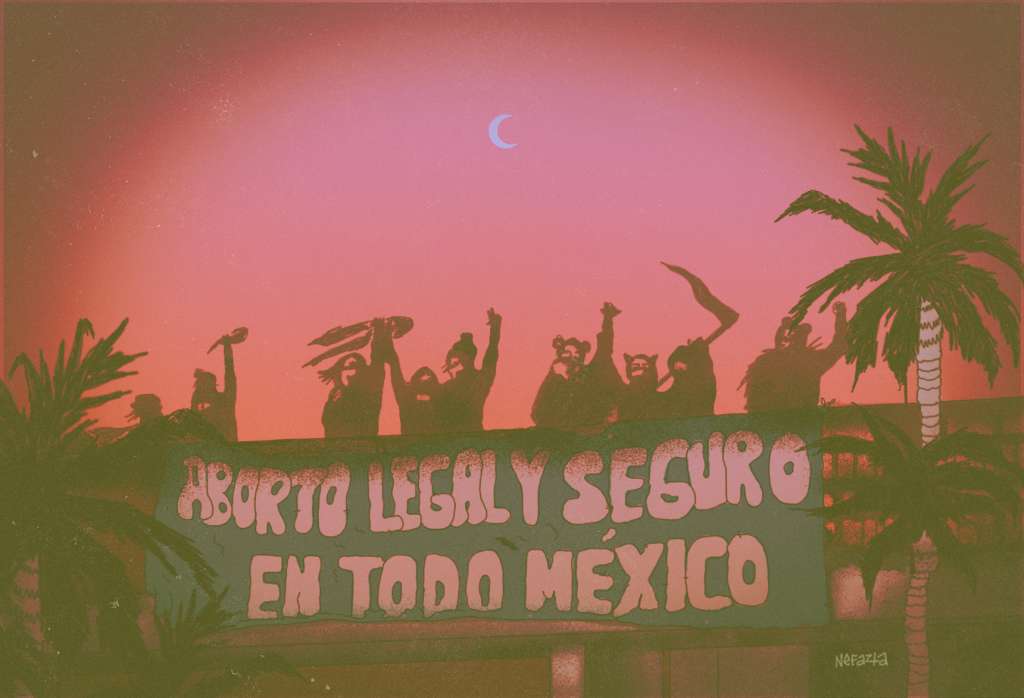 Este estado de México es uno de los siete que han despenalizado el aborto. Aunque permanecen en la práctica muchas trabas formales para acceder a este procedimiento, sobresalen las colectivas de mujeres que acompañan y defienden este derecho a decidir o no la maternidad.
