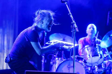 Thom Yorke, vocalista de Radiohead, se enfrentó con un manifestante propalestino