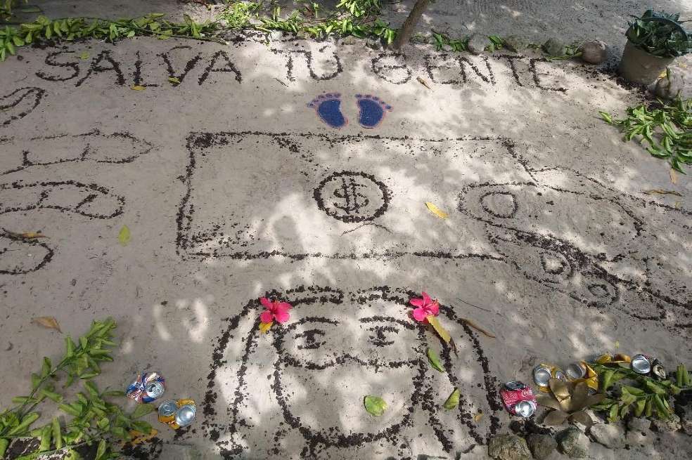 Obra de María Irene Silva, de Leticia.