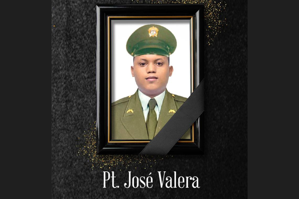 José Valera era patrullero de la Policía y oriundo de Barranquilla.