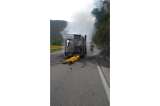 Epl incineró buseta en vía de Norte de Santander