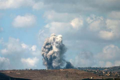 Israel atacó alrededor de 1.600 objetivos de Hezbolá en Líbano