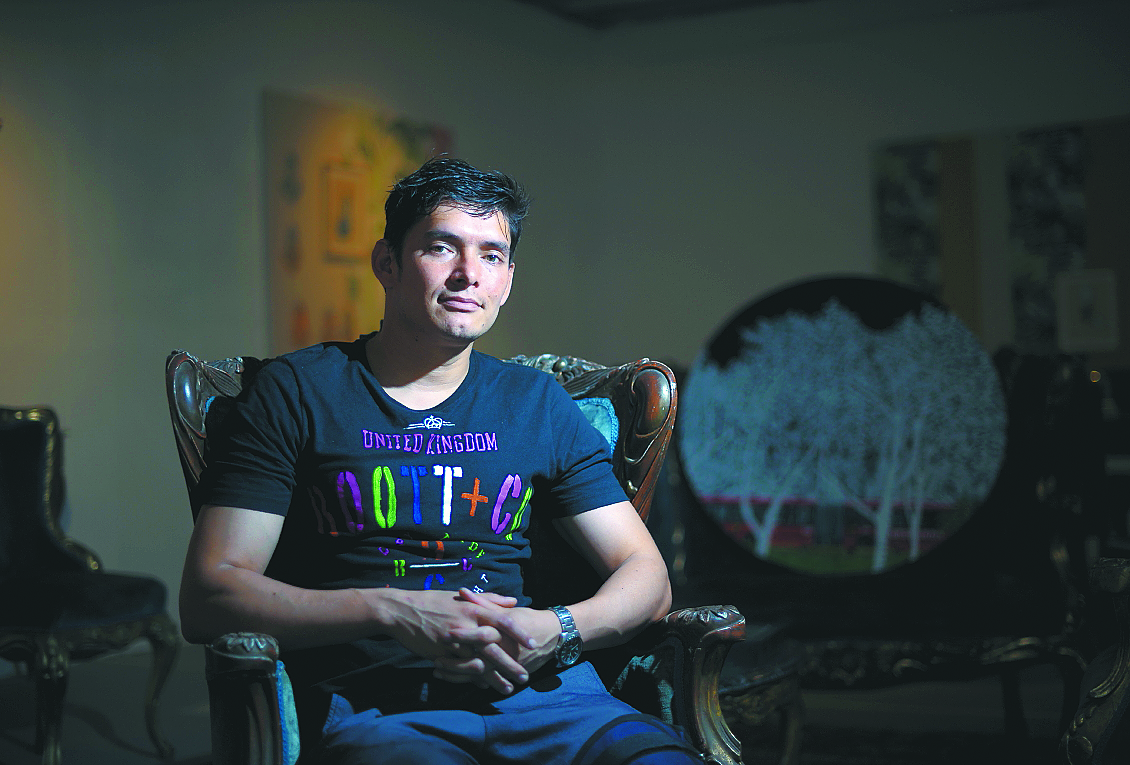 Óscar Villalobos, uno de los expositores de “Spotlights” 2016.  
 / Cristian Garavito