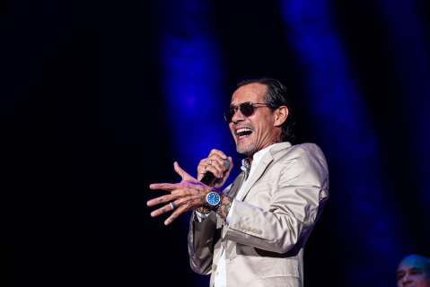 Marc Anthony en su emotivo concierto en Bogotá: “Estoy en familia, estoy en casa”