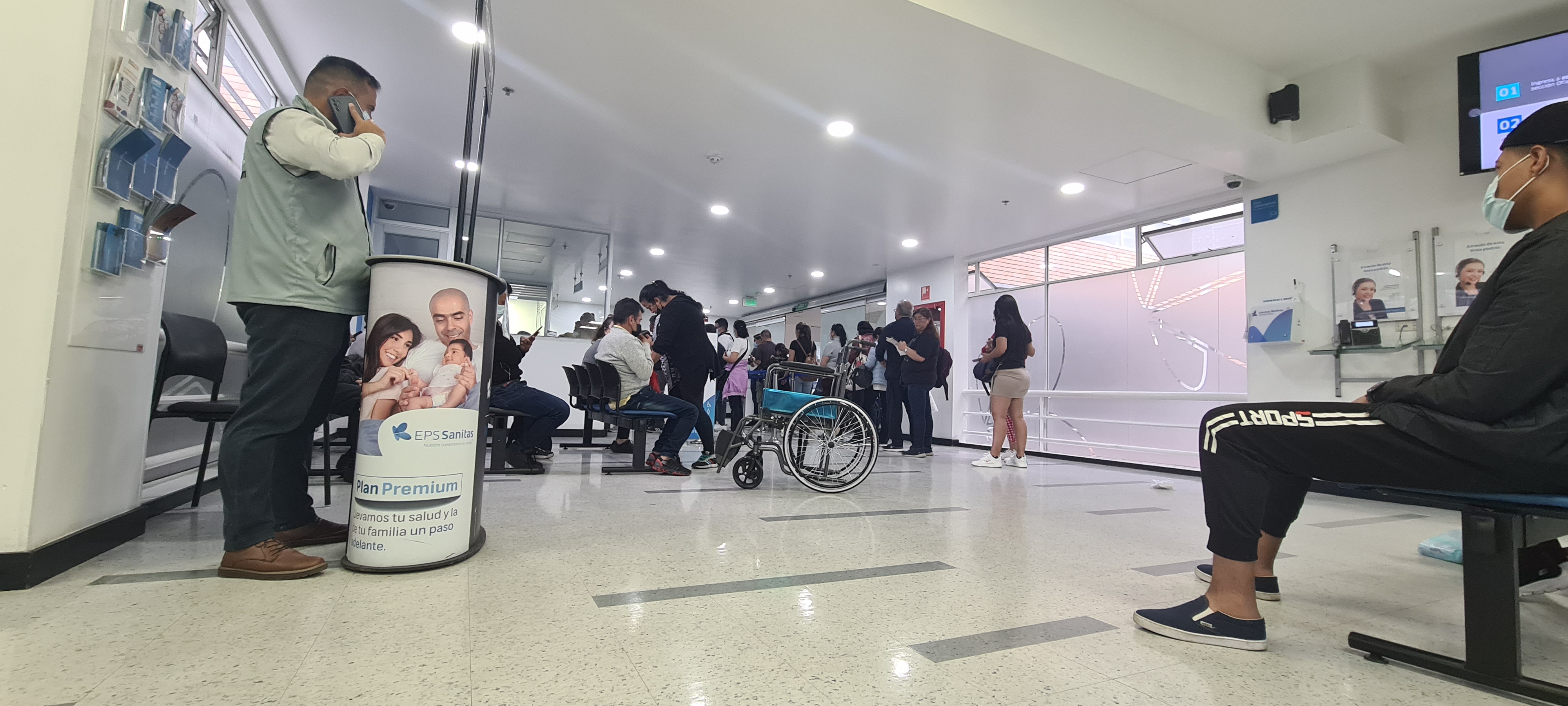 La EPS Sanitas fue intervenida por la Superintendencia de Salud el 2 de abril.