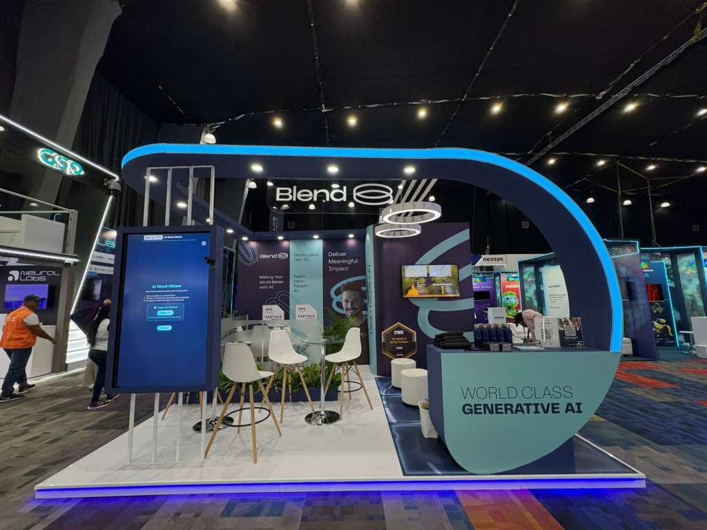 Stand de Blend durante Andicom 2025.