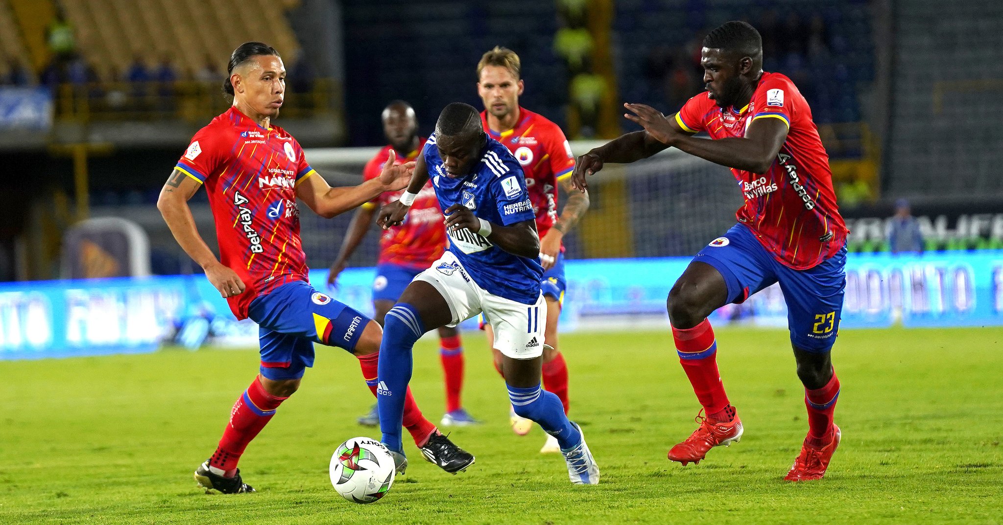 Millonarios y Deportivo Pasto empataron 1-1 en El Campín, en su estreno en la Liga BetPlay-II.