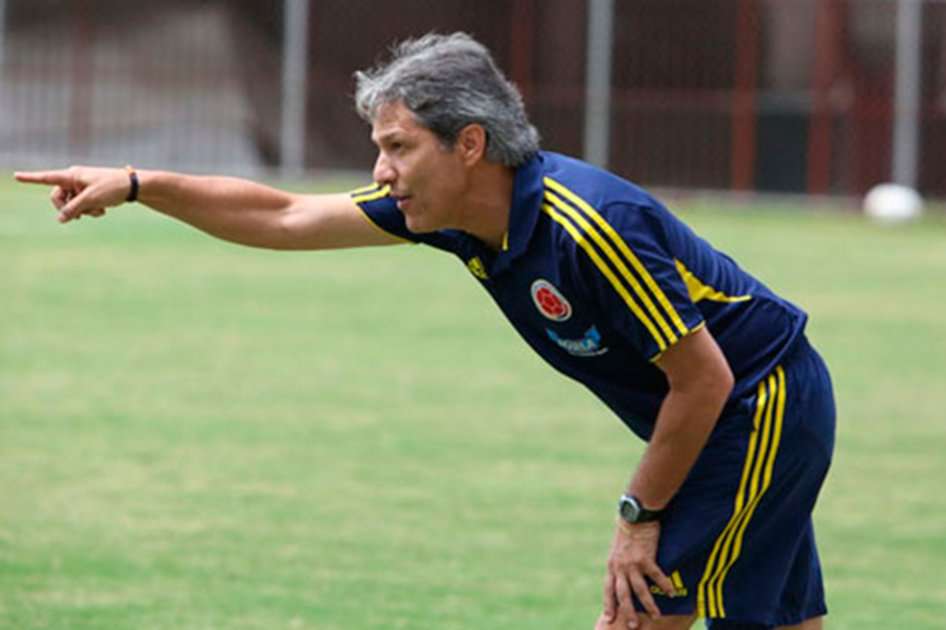 Carlos "Piscis" Restrepo, técnico del combinado patrio. / Cortesía de Colfútbol