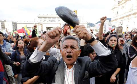 Paro nacional del 25M: comité cambia las marchas por un cacerolazo nacional