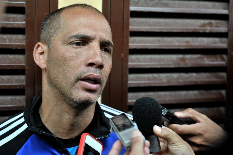 En el clásico capitalino de la fecha anterior, Mayer candelo completó 100 goles, hoy espera aumentar su cuenta. / Luis Ángel