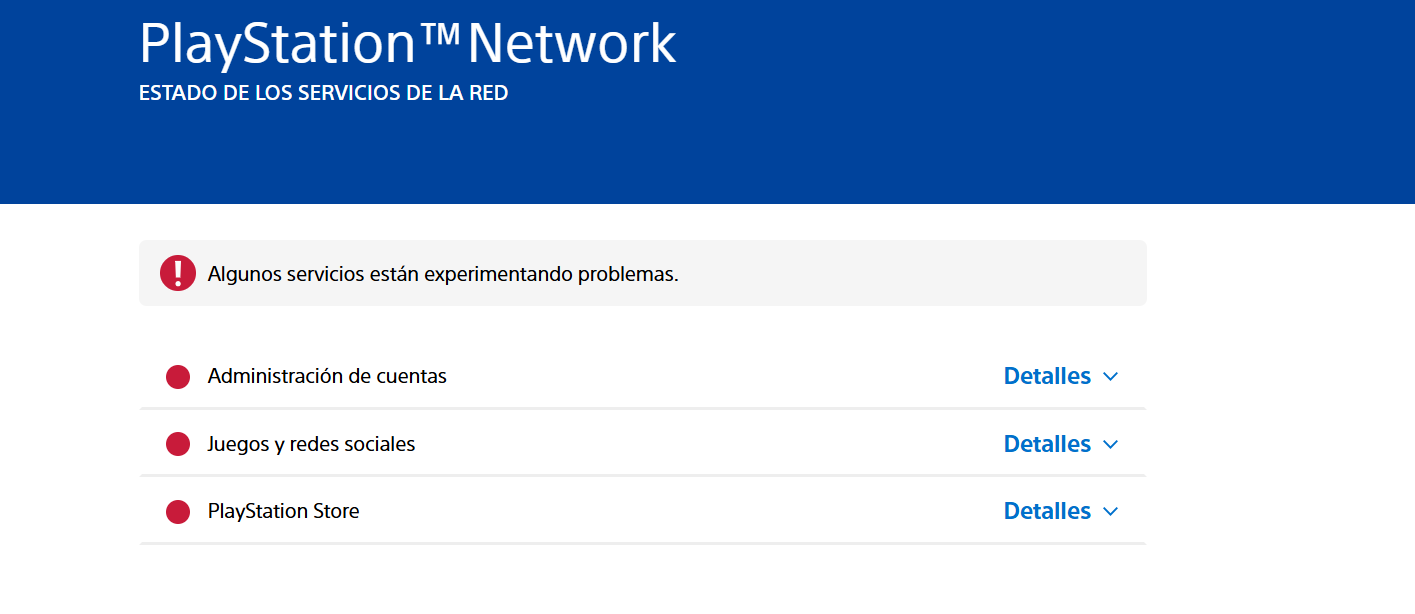 La plataforma de juego en línea de Play Station sufre una de sus peores caídas en años.