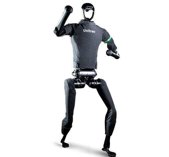 El robot mide 1,8 metros y pesa menos de 50 kilogramos.